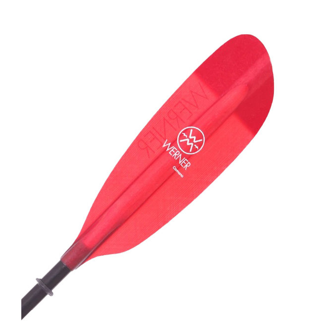 Werner Paddles Camano  Fiberglass Straight Standard Shaft Kayak Touring Paddle