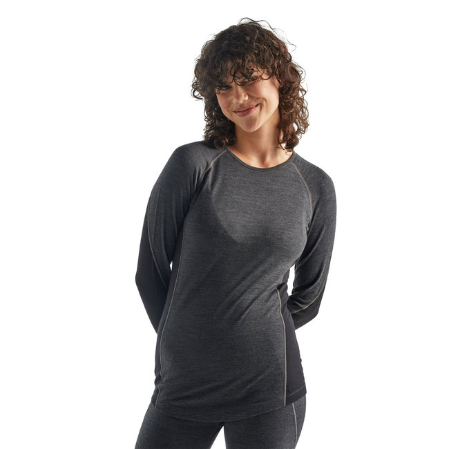 Icebreaker Women's Merino 260 Zone Long Sleeve Crewe Base Layer Top