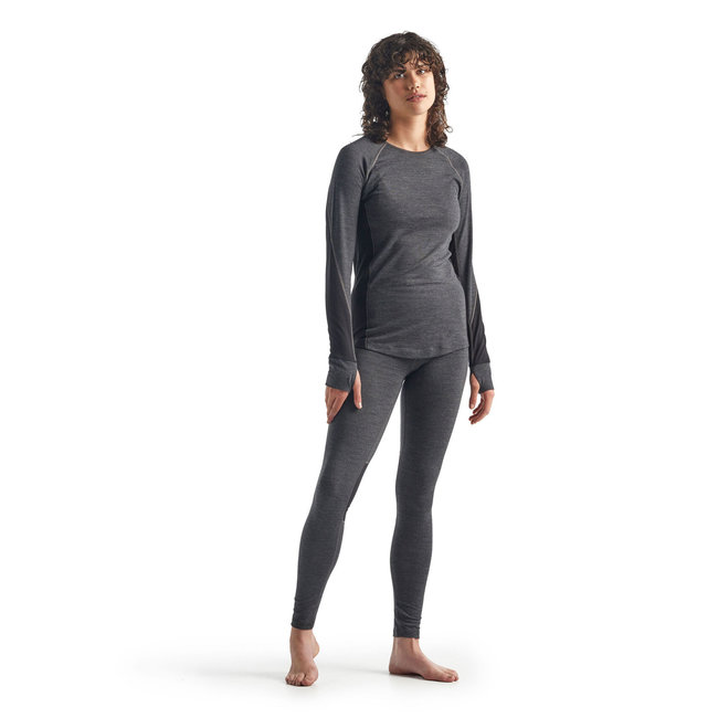 Icebreaker Women's Merino 260 Zone Long Sleeve Crewe Base Layer Top