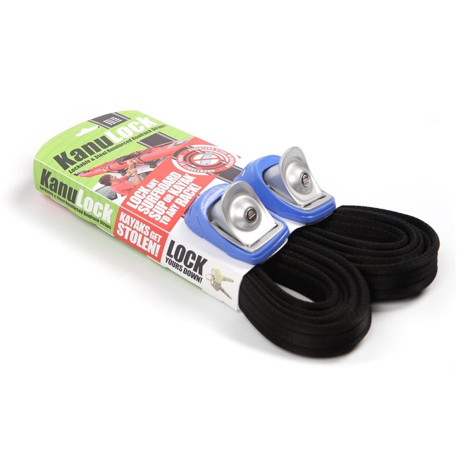 KanuLock Kanu Lock 18'/5.4m Lockable Cable Reinforced Tie-Downs