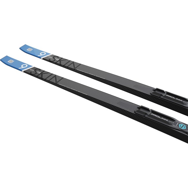 Salomon Aero 9 eSkin Cross Country Ski + Prolink Shift Pro Bindings