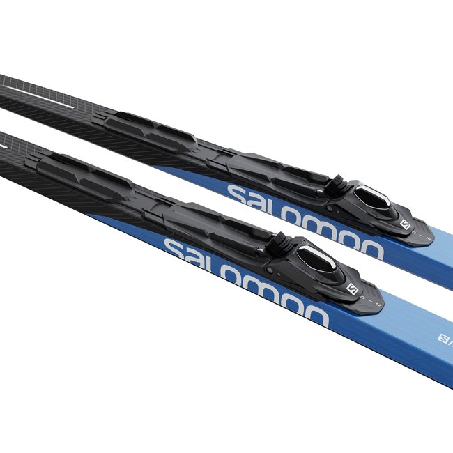 Salomon S/Race eSkin Cross Country Ski + Prolink Shift-In Bindings