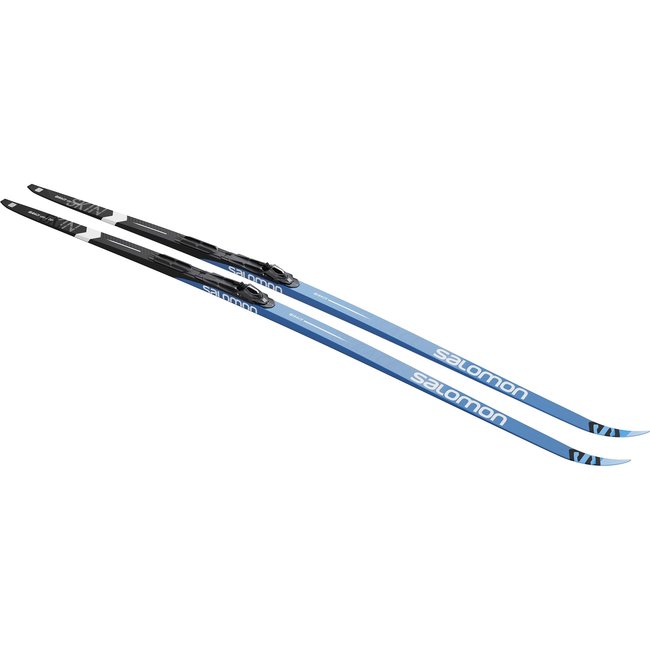 Salomon S/Race eSkin Cross Country Ski + Prolink Shift-In Bindings