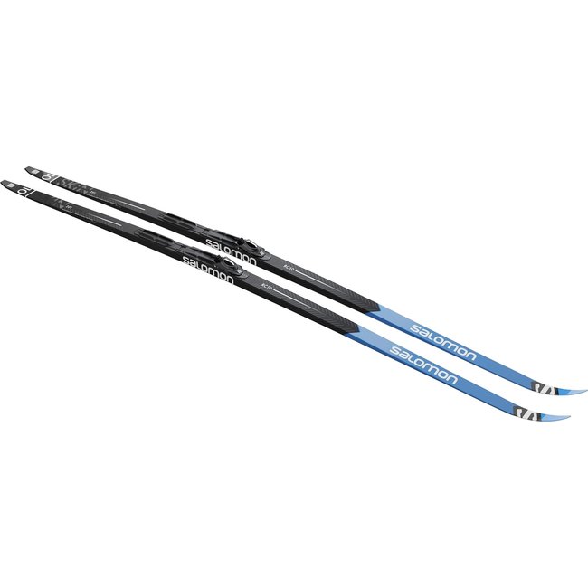 Salomon RC 10 eSkin Cross Country Ski + Prolink Shift-In Bindings