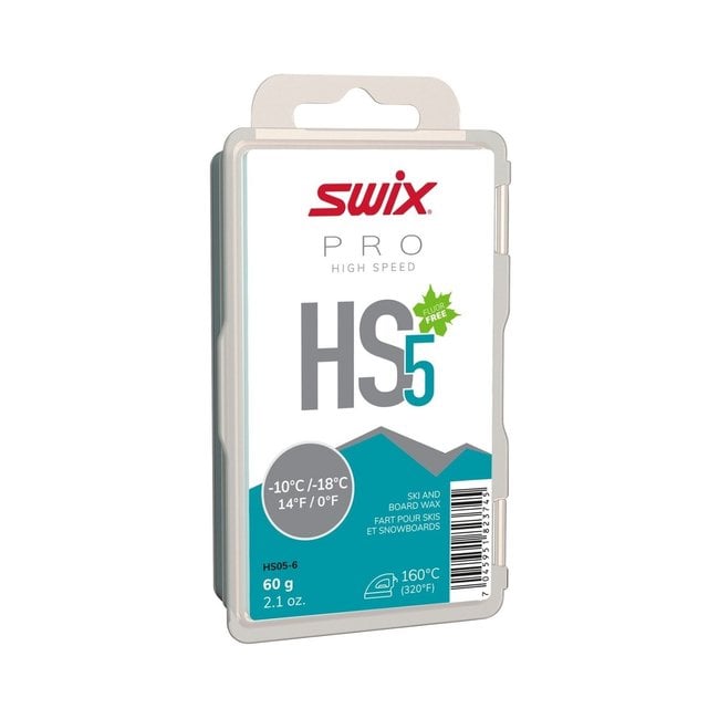 Swix HS5 Turquoise Wax 60g