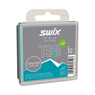 Swix TS5 Turquoise Wax 40g