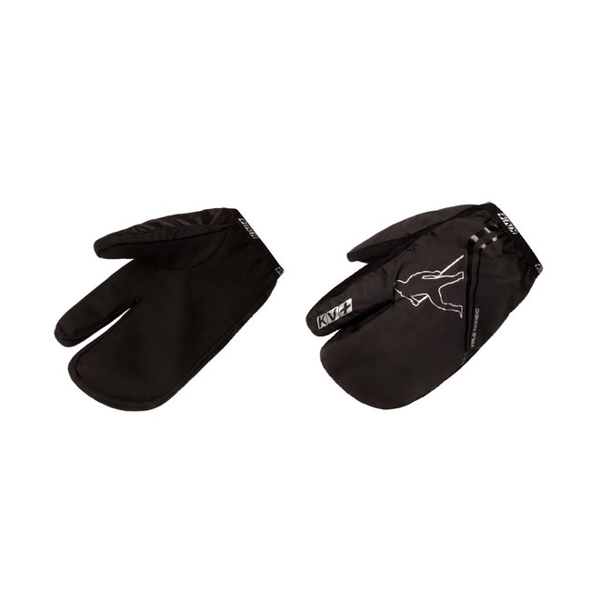 KV+ GLOVES GLACIER GLOVES PRO-WIND-TECH BLACK