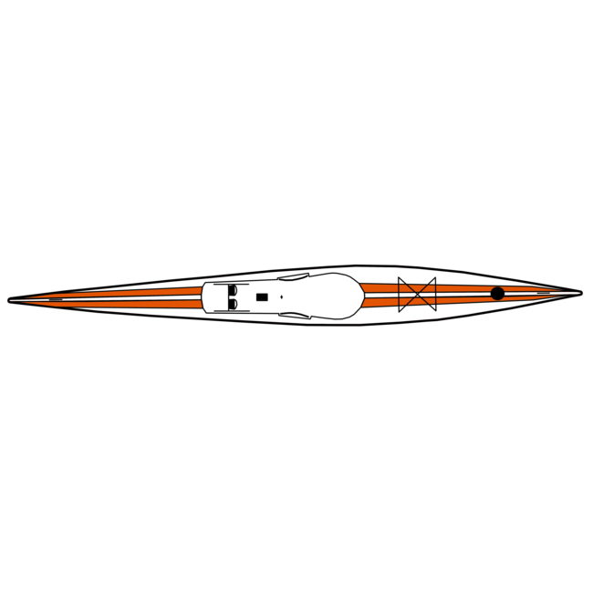 Think Kayaks Zen Performance Gen 3 Fiberglass Surfski