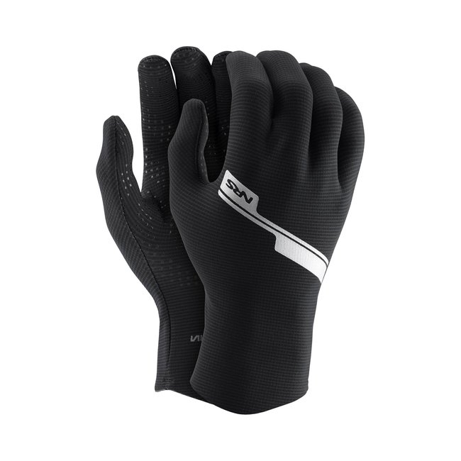 NRS Womens Half-Finger Boaters Gloves 