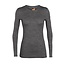 Icebreaker Women's 200 Oasis Long Sleeve Crewe Merino Wool Top