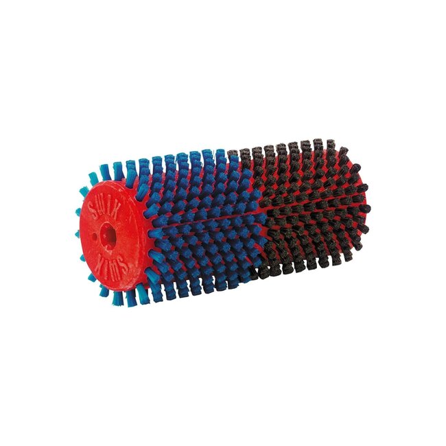 Swix 140mm Double Roto Brush - Horsehair/Blue Nylon