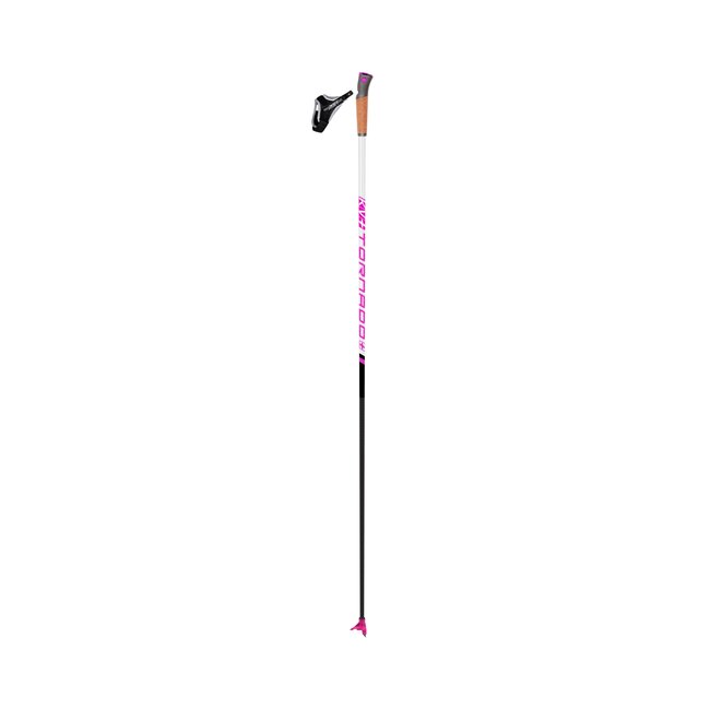 KV+ Tornado Plus Pink QCB Junior Cross Country Ski Poles