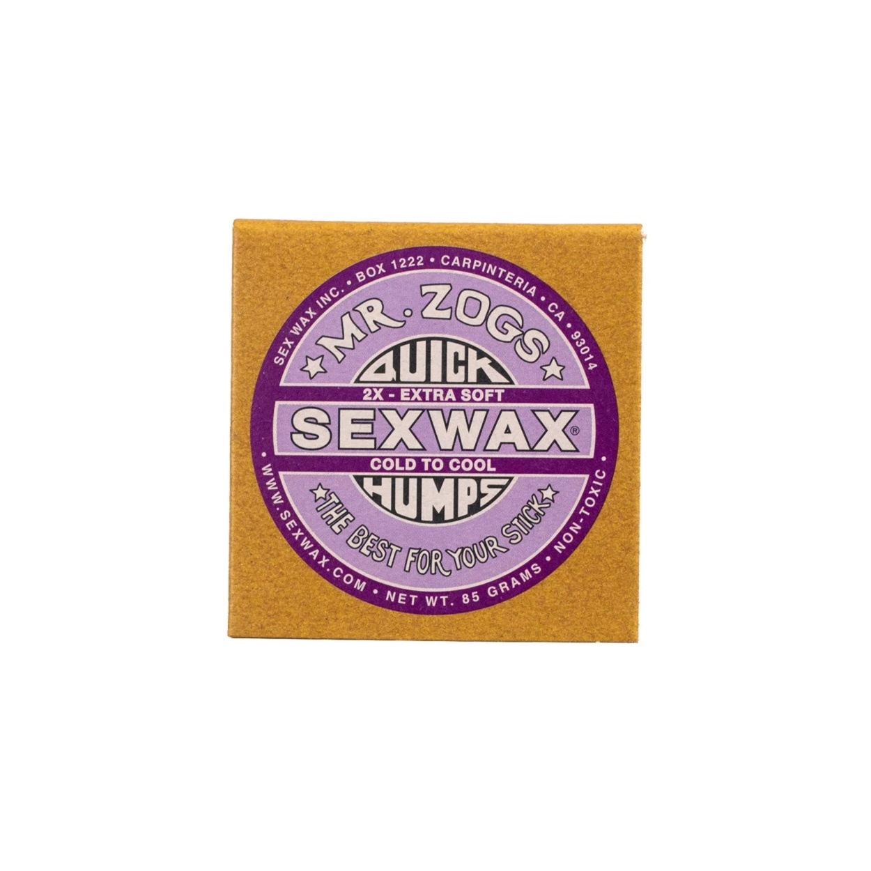 Sex Wax Quick Humps - Cire Pour Planche De Surf - Lot De 3, Formule Froid à Mi-chaud (3x)