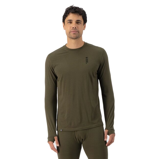 Mons Royale Men's Cascade Flex 200 Merino Long Sleeve Top