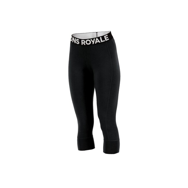 Mons Royale Women's Cascade Flex 200 3/4 Merino Wool Legging