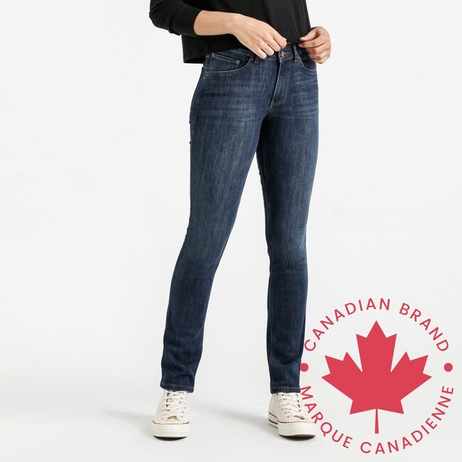 Duer Women's Performance Denim Slim Straight Jeans