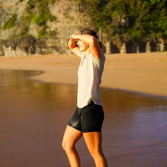 Vaikobi Women's Padded UV Paddle Shorts