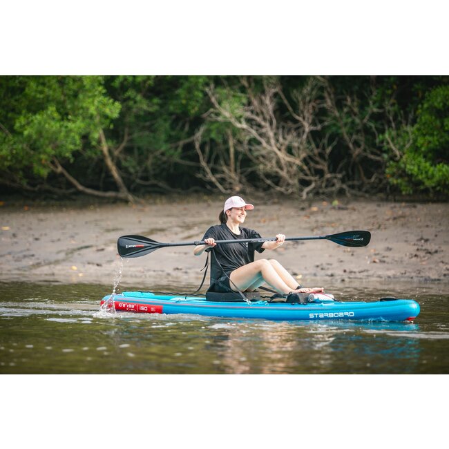 Starboard Kayak Seat and Foot Rest Set for Inflatable SUP