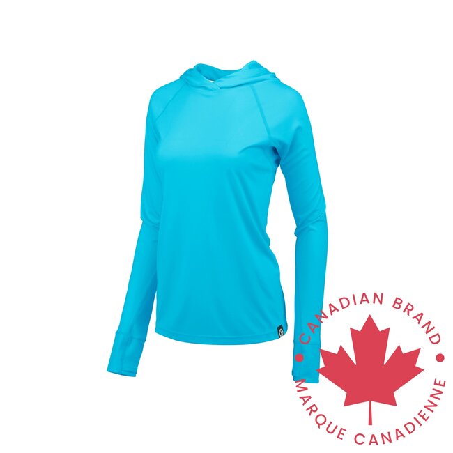 Mustang Survival Adelphi UV Hooded L/S Top Wm's