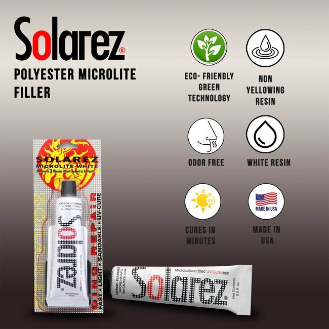 Solarez Polyester Microlite 2.0oz Ding Repair