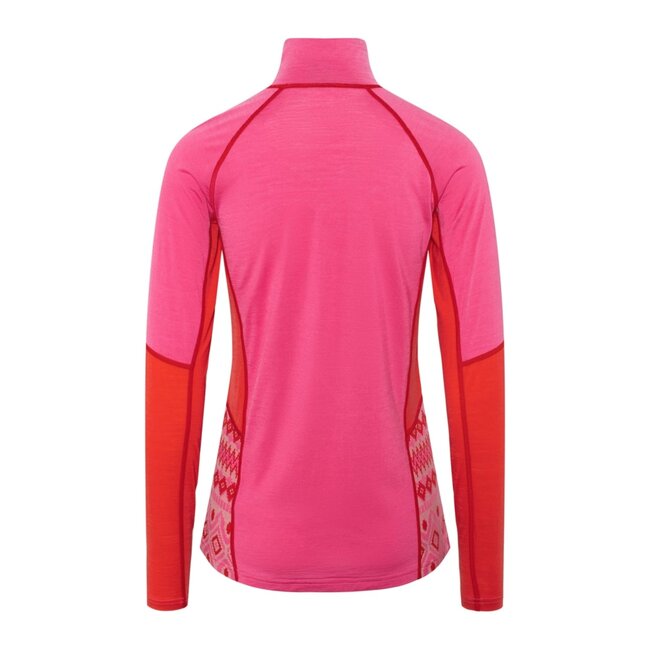 Kari Traa Women's Malia Half Zip Baselayer Top