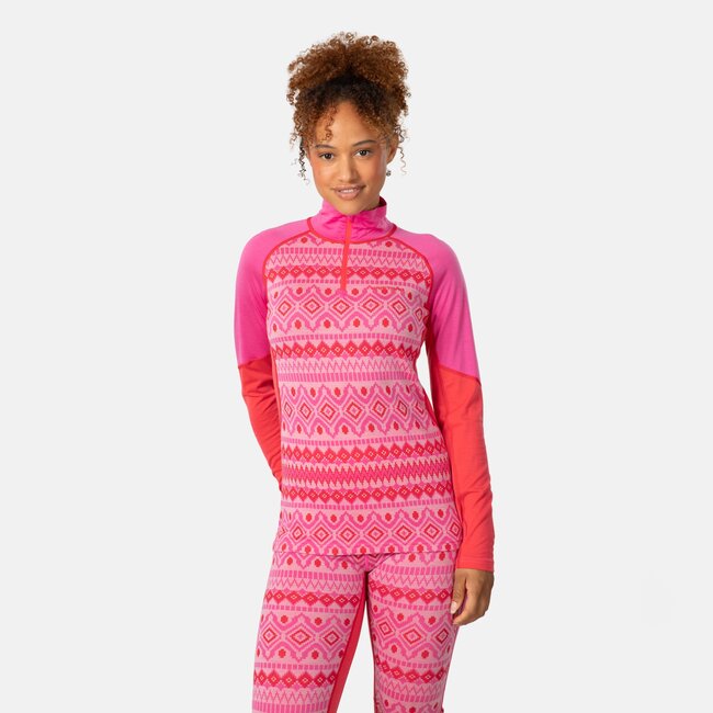 Kari Traa Women's Malia Half Zip Baselayer Top