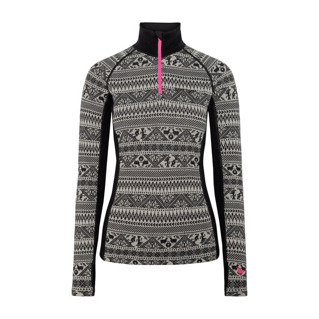 Kari Traa Women's Tale Half Zip Baselayer Top