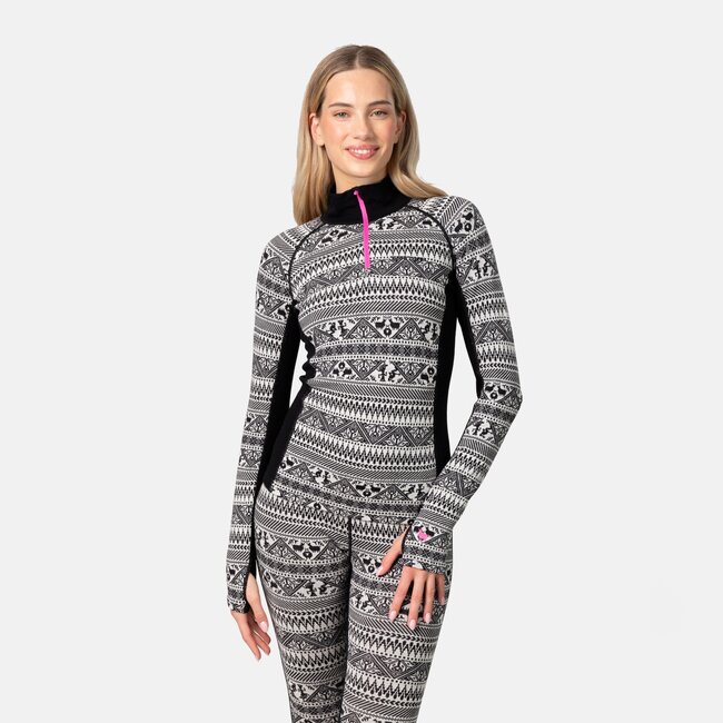 Kari Traa Women's Tale Half Zip Baselayer Top