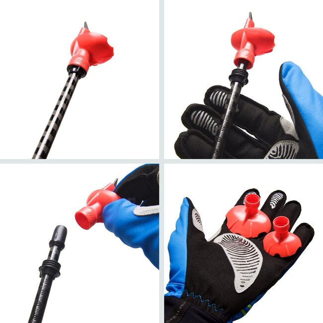 KV+ Storm Quick Cchange Cross Country Ski Pole Kit