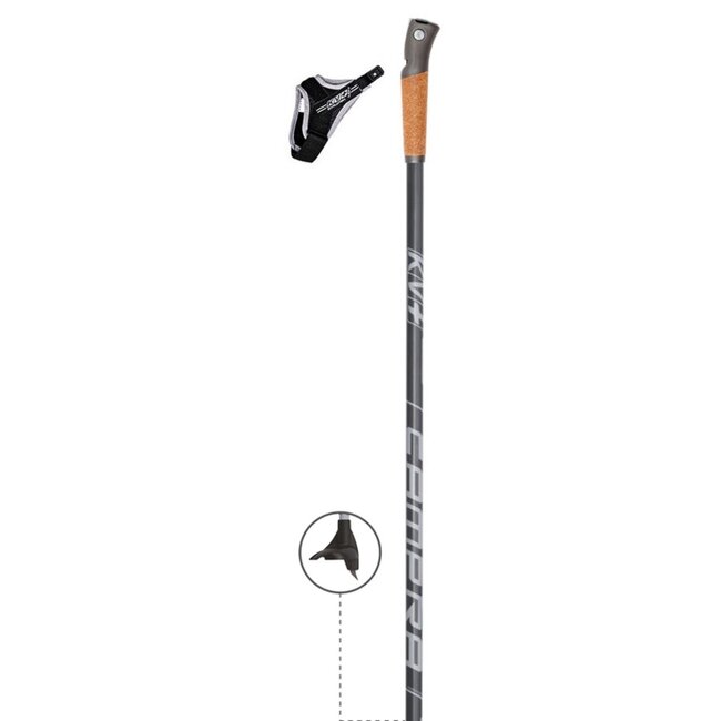 KV+ Campra Clip Composite Cross Country Poles