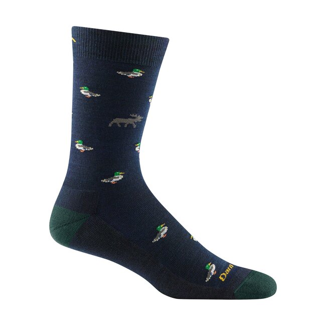 Darn Tough Men's Duck Duck Moose Crew Lt w Cush Socks