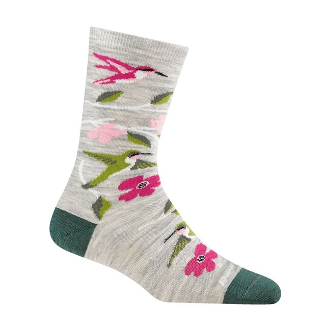 Darn Tough Women's Birds of a Feather Crew Lt Socks