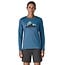 Patagonia Women's Capilene Long Sleeve Cool Daily Shirt - Fitz Roy Nimbus