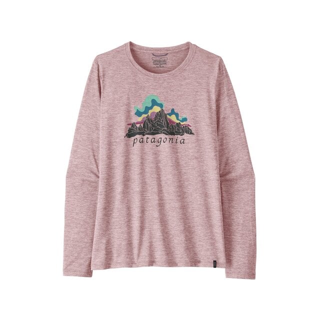 Patagonia Women's Capilene Long Sleeve Cool Daily Shirt - Fitz Roy Nimbus