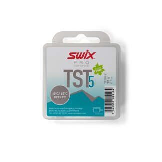 Swix TST5 Turquoise Turbo Glide Wax 20g