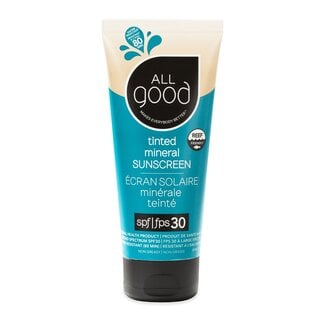 All Good Tinted Sport Sunscreen Lotion SPF30 3oz.