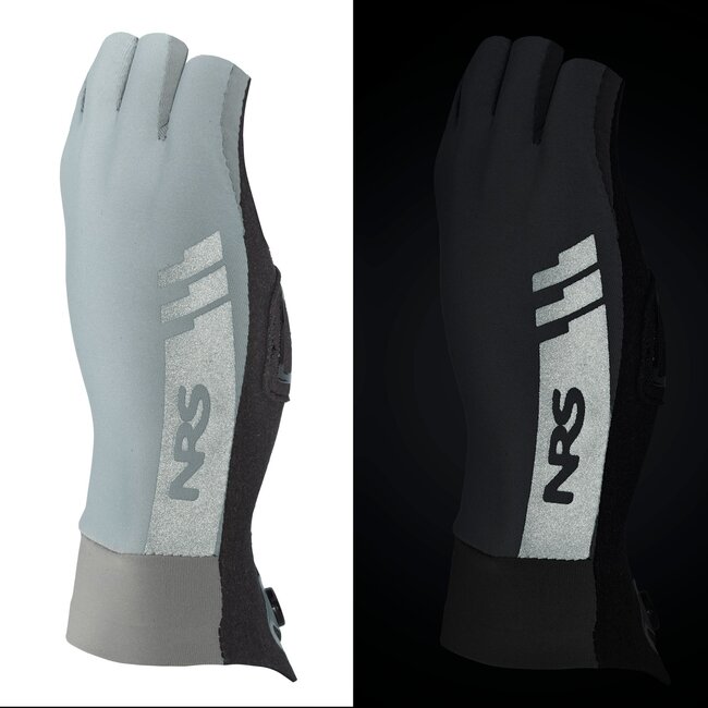 NRS Women's Boater's Fingerless Paddling Gloves