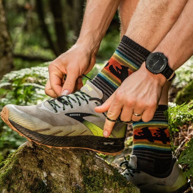 Darn Tough Men's Willoughby Micro Crew Lightweight Socks with Cushion