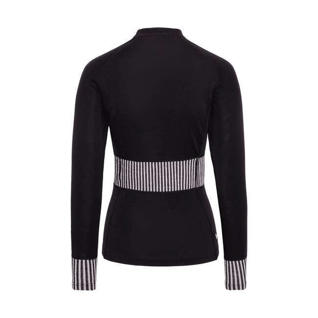Kari Traa Women's Ines Half Zip Merino Wool Base Layer Top