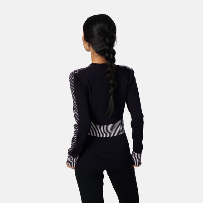 Kari Traa Women's Ines Half Zip Merino Wool Base Layer Top