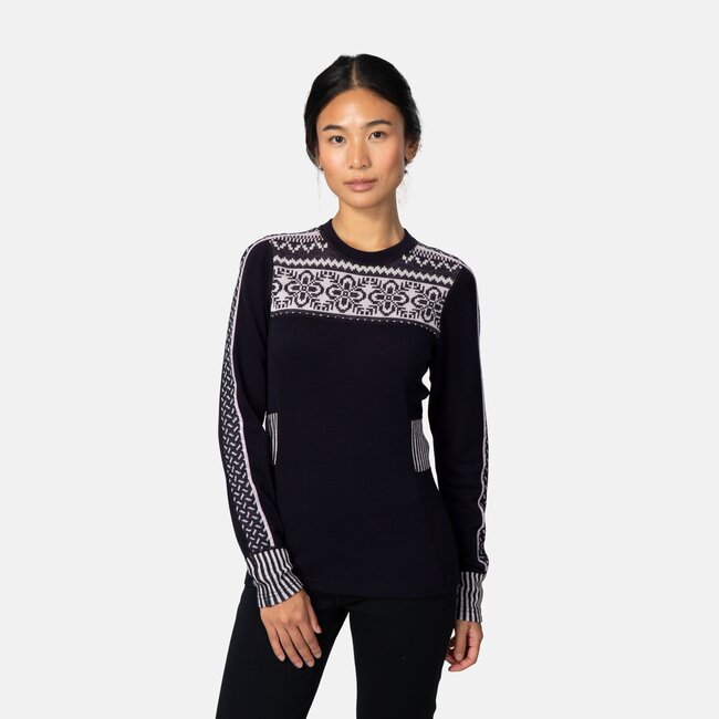 Kari Traa Women's Ines Half Zip Merino Wool Base Layer Top