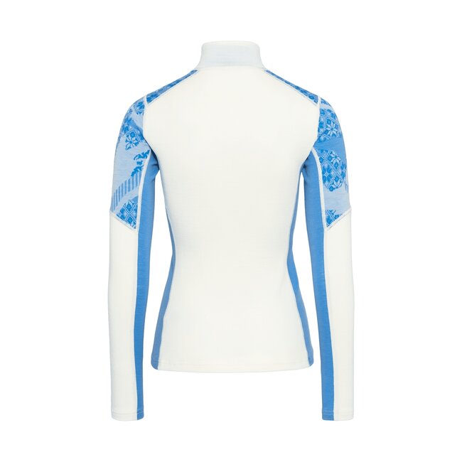 Kari Traa Women's Olea Half Zip Merino Wool Base Layer Top