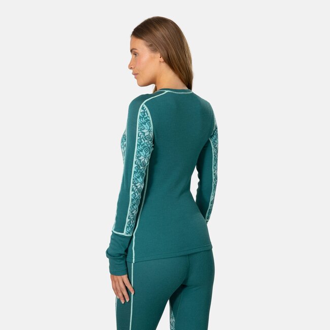 Kari Traa Women's Anna Long Sleeve Merino Wool Base Layer Top