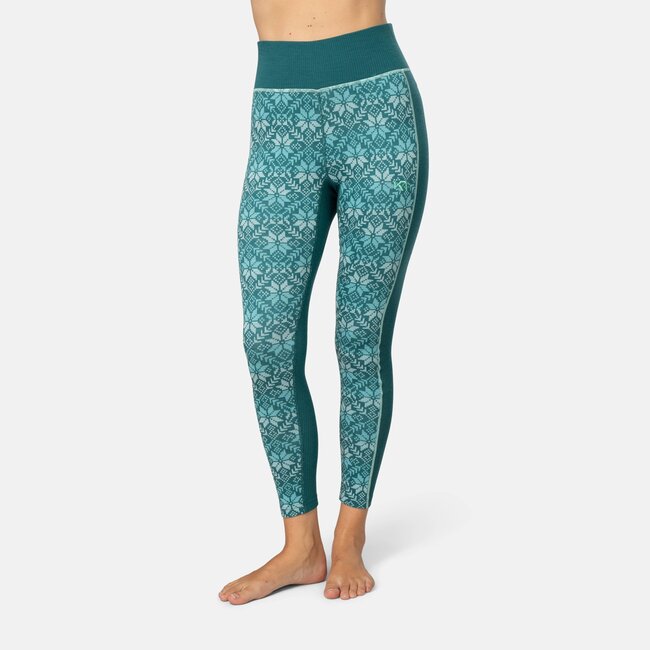 Kari Traa Women's Anna High Waist Merino Wool Base Layer Pants