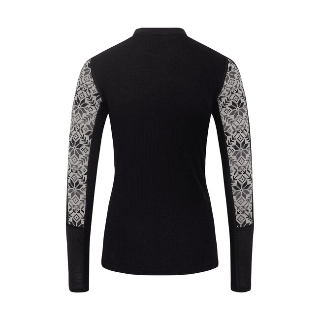 Kari Traa Women's Anna Long Sleeve Merino Wool Base Layer Top