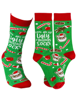 PRIMITIVES BY KATHY SOCKS - UGLY CHRISTMAS