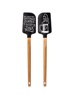 PRIMITIVES BY KATHY SPATULA - A LITTLE COFFEE