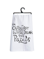 PRIMITIVES BY KATHY KITCHEN TOWEL - OUTDOORSY
