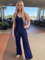 UNSTOPPABLE CAMI JUMPSUIT - NAVY