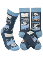 PRIMITIVES BY KATHY SOCKS - I'D RATHER BE SLEEPING